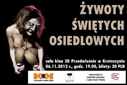 żywoty świętych osiedlowych plakat